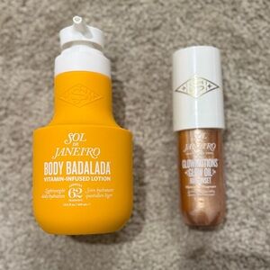 Sol de Janeiro Body Badalada Lotion 13.5 fl oz + Glowmotions Glow Oil 2.5 fl oz